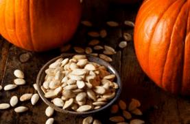 Pumpkin seeds arouse sexual energy
