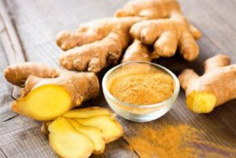 The emergency substances in ginger